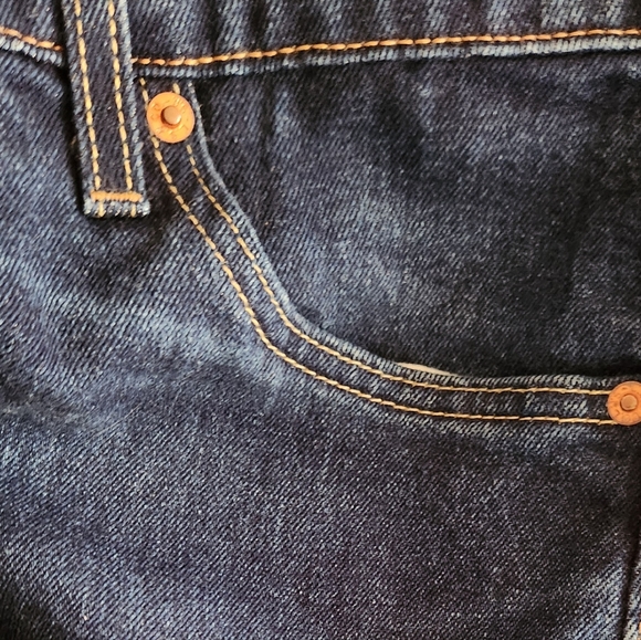 LEVI'S 510 30X32 Premium San Francisco Capital E Straight Leg Blue Jeans - Picture 13 of 13